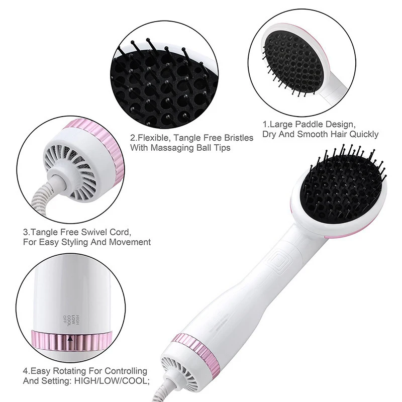 

Pet Grooming Hair Dryer Styling Negative Ion Dog Bathing Cats Hair Dryer Comb TN99
