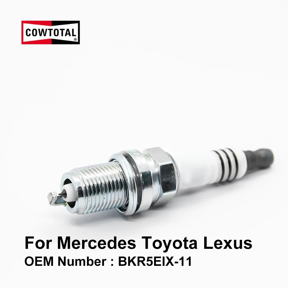 

COWTOTAL Iridium Spark Plug for Mercedes Toyota RAV4 Camry Corolla Subaru Forester Legacy Outback OE BKR5EIX-11 ( Pack of 4 )
