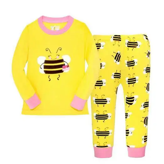 

Spring&Autumn Kids Pajamas Sleepwear Sets Baby Girl Boy Clothes Pyjamas Kids Pijamas Long Sleeve T-shirt+Pants 2pcs Pijamas