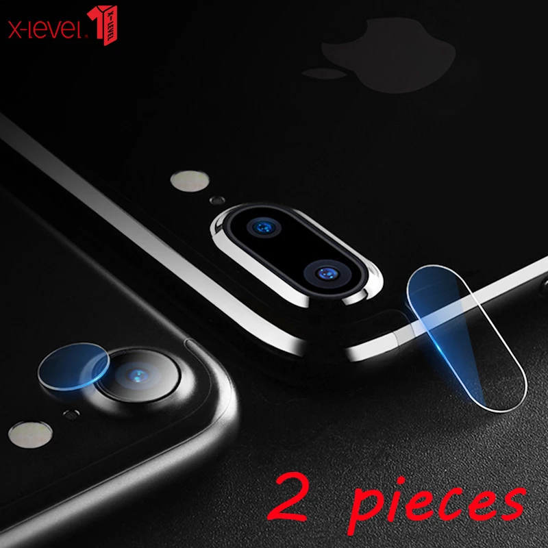 

X-Level For iPhone 7 8 Camera Lens Glass HD Clear 9H Scratch Proof Protective Tempered Glass Film For iPhone 7 8 Plus