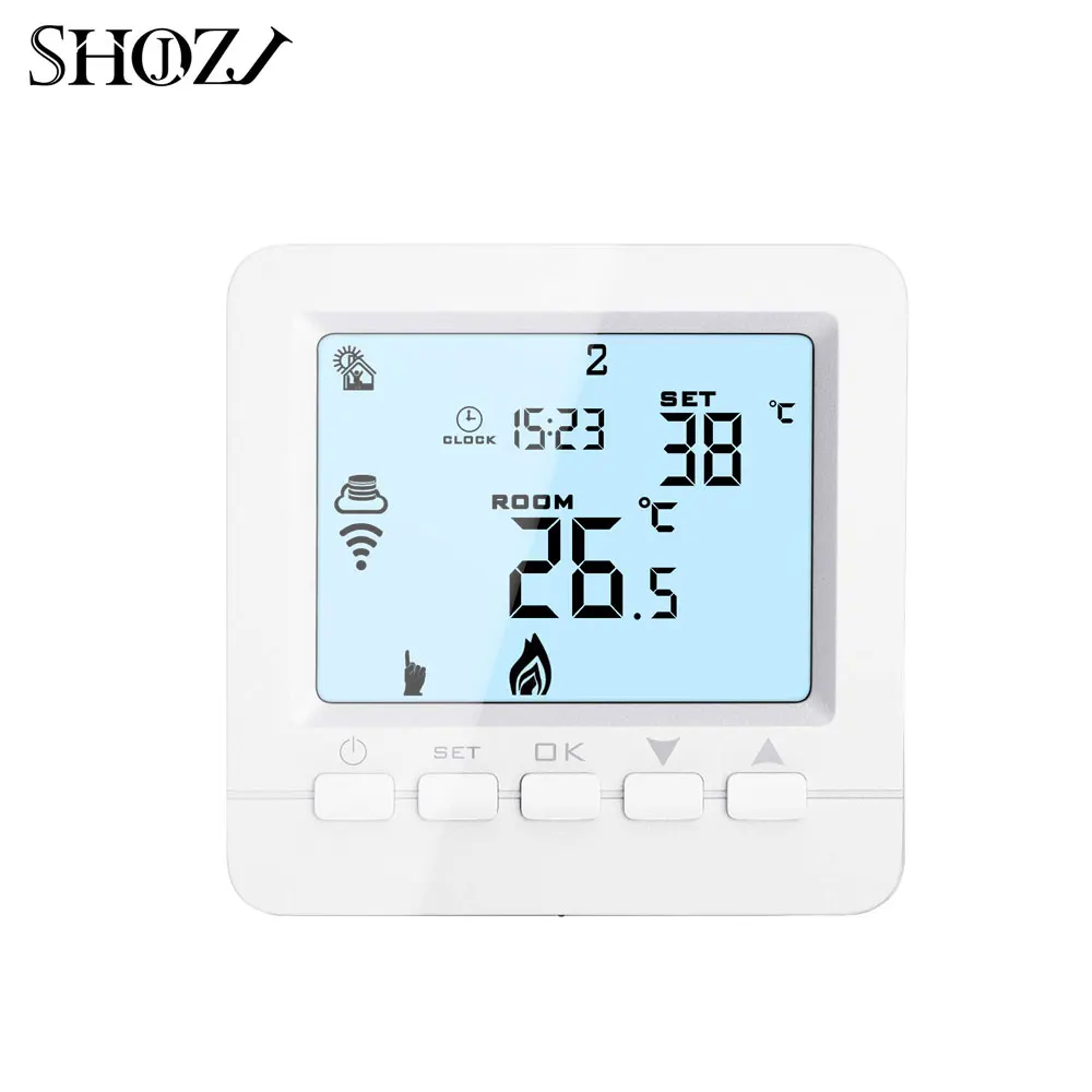 TUYA WiFi Smart Thermostat Electric Floor Heating Temperature Controller with Alexa Google Home Voice Control | Электроника