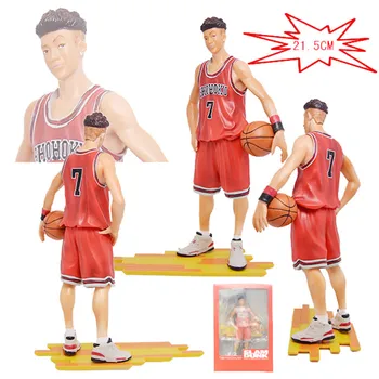 

22cm Anime Comic Slam Dunk Slamdunk Miyagi Ryota Kanagawa Shohoku Basketball team Action Figure Doll Model Figurine boy gifts