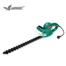 LANNERET 500W Hedge Trimmer AC Electric 510mm Grass Cutter Machine with Two-hand safety Switch Garden Tool