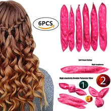 Обувь по заводским ценам 6 шт./компл. мягкий спонж для волос бигуди Магические бигуди сна бигуди без тепла для длинные/короткие волосы