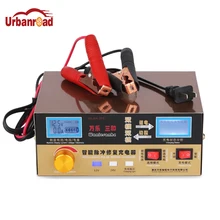 Urbanroad 12V24V Интеллектуальный автоматический Зарядное устройство светодиодный Дисплей импульса ремонта автомобиля Батарея Зарядное устройство 12 В литиевых батареек Мощность зарядки