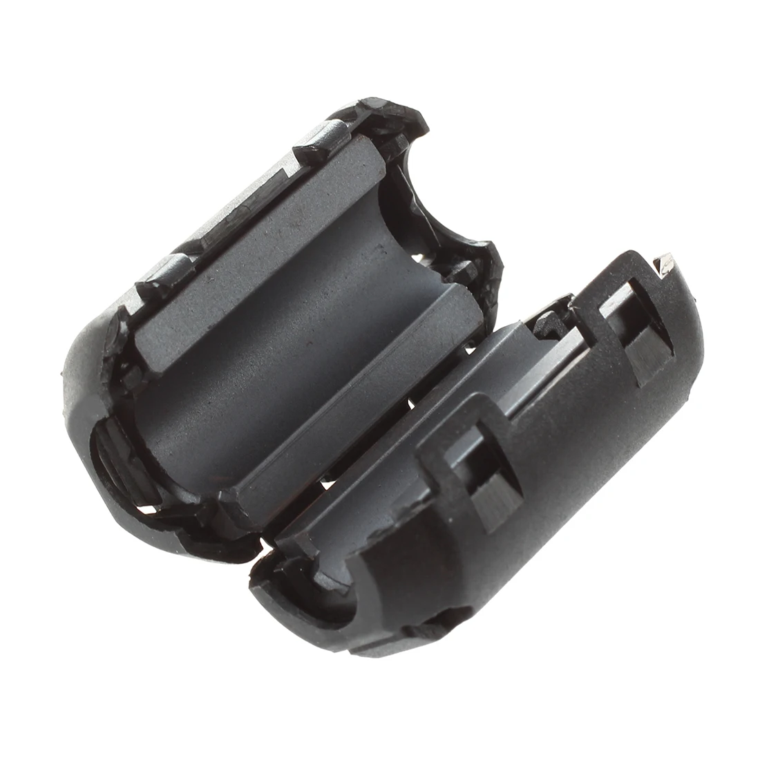 

black 9 mm diameter cable ferrite core filter noise suppressor