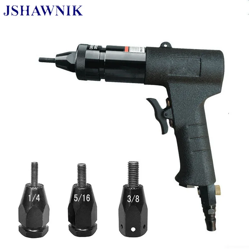 1/4,5/16,3/8 Pneumatic Riveters Pneumatic Pull Setter Air Rivets Nut