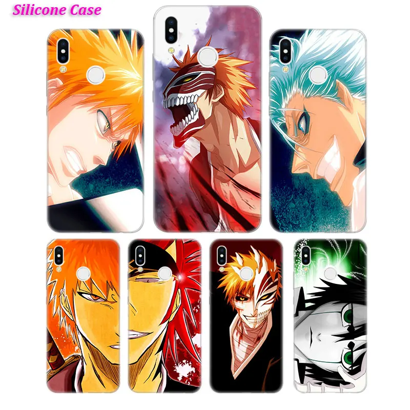 

Silicone Phone Case Anime Bleach for Huawei Honor 7C 7A 8 8X 9 10 Y5 Y6 Y7 Y9 V20 Lite Pro 2019 2018 Nova 3 4