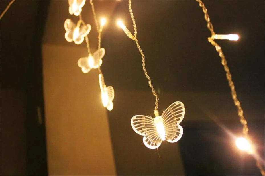 2x1,5 M светодиодный Сердце Форма Фея свет шнура Plug декоративные крытый подсветка для Свадебный на день рождения праздничный праздничная