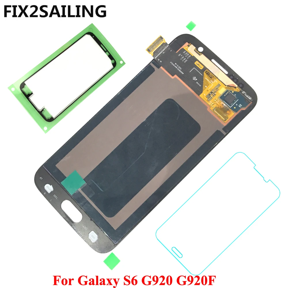 

Display S6 For Samsung Galaxy S6 G920 G920F Display Super AMOLED LCD Display 100% Tested Touch Screen Assembly