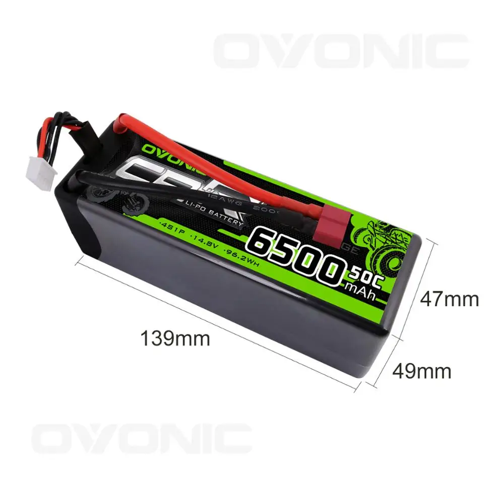 Автомобильные аккумуляторы osonic RC 6500mAh 4S Lipo аккумулятор 14,8 V с декантами XT60 XT90 Разъем для автомобиля лодки Heli Quad