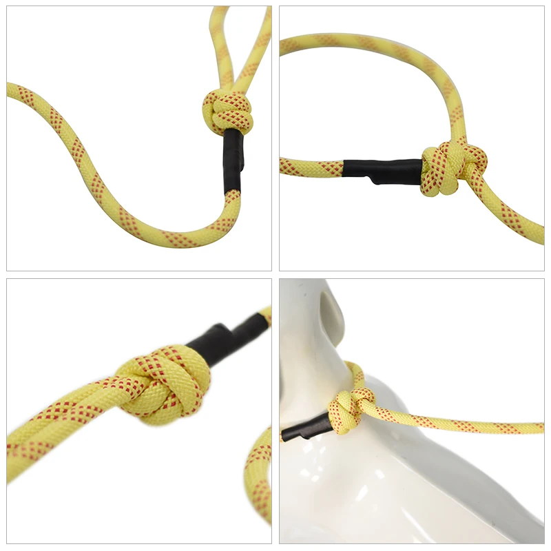 Dog Leash High Quality Nylon Woven Adjustable Training Lead Collar Dog Strap Rope Traction Dog Harness Collar Lead VC16-LH003 (1)