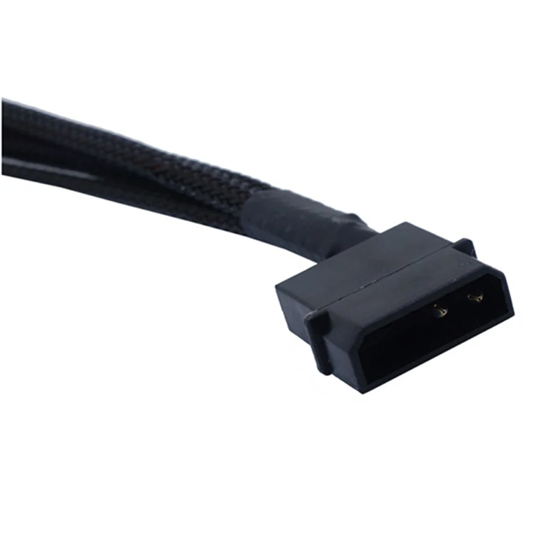 12V 27 см вентилятор кабель Кабель питания сплиттера 4pin IDE/SATA Molex 4 Порты и разъёмы