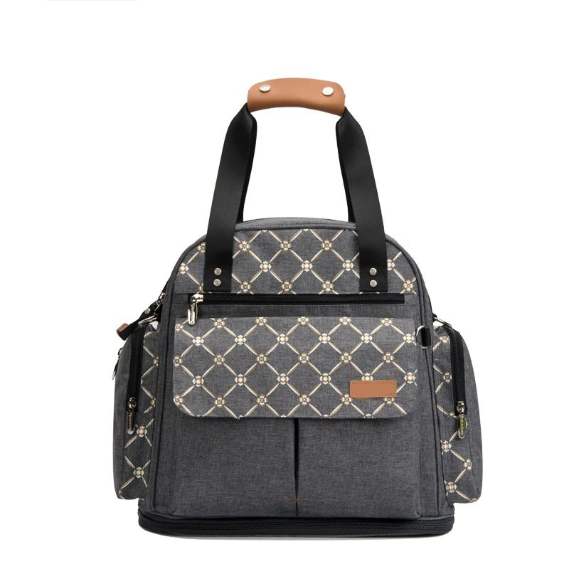 

Fashion mommy Both shoulders High-capacity Multi-function go out New pattern Mom's bag Mother and infant