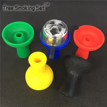 1 шт. наборы кремниевый кальян 1 шт. металлический кальян чаша для кальяна shishas completas головка трубы стенд металл для курения водяного кальяна