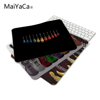 

Funny item Luxury Eelctric guitars Mouse Mats Anti-Slip Rectangle Mouse Pad 180*220mm or 250*290mm
