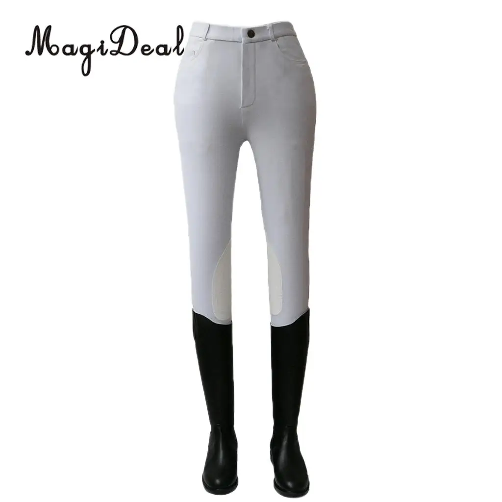 MagiDeal Men Women Comfortable Equestrian Horse Riding Breeches Jodhpurs Pants