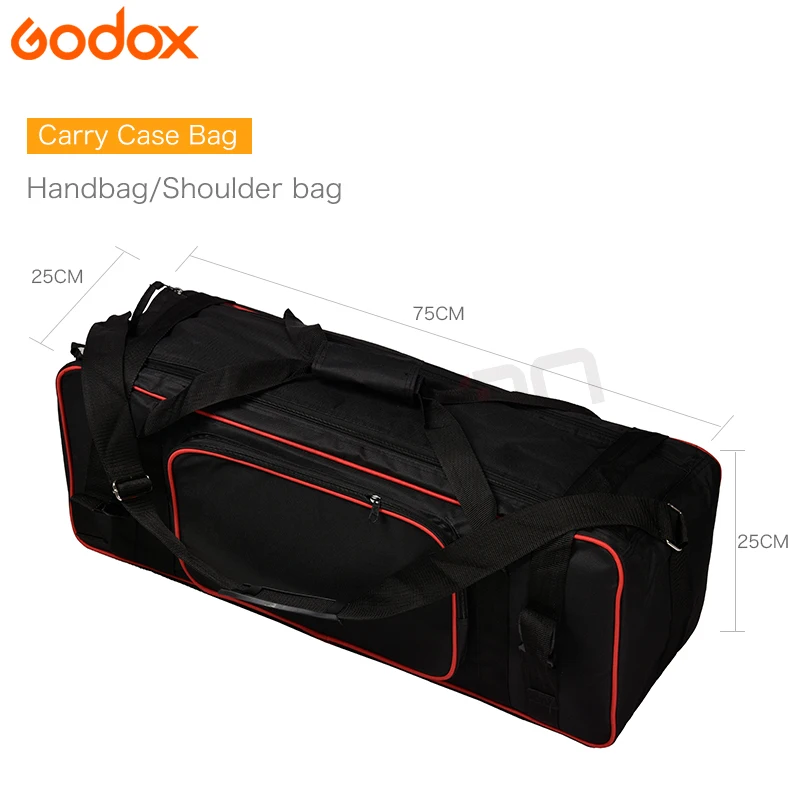 Godox 250SDI 4x250W студийная вспышка светильник стенд с сумкой для переноски в виде