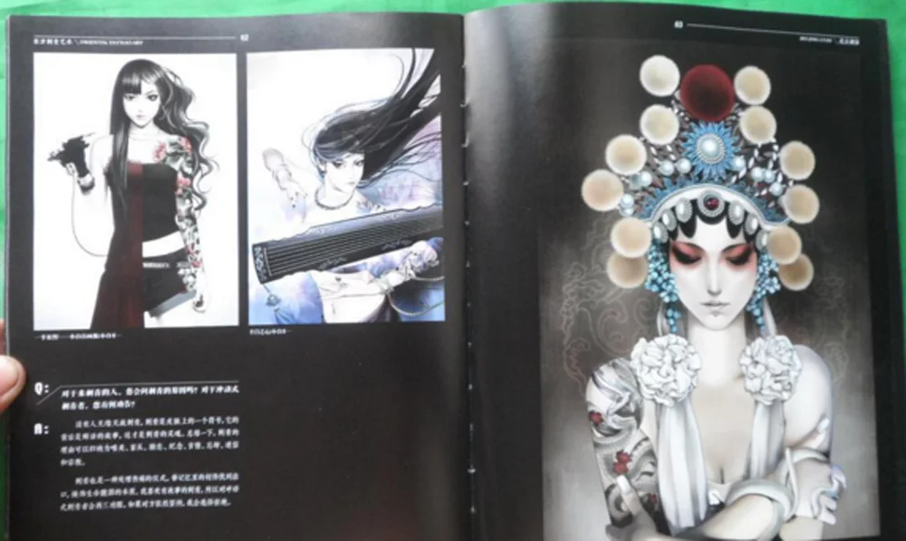 Фотоальбом для татуировок 192 страниц|book book|book japanart book |