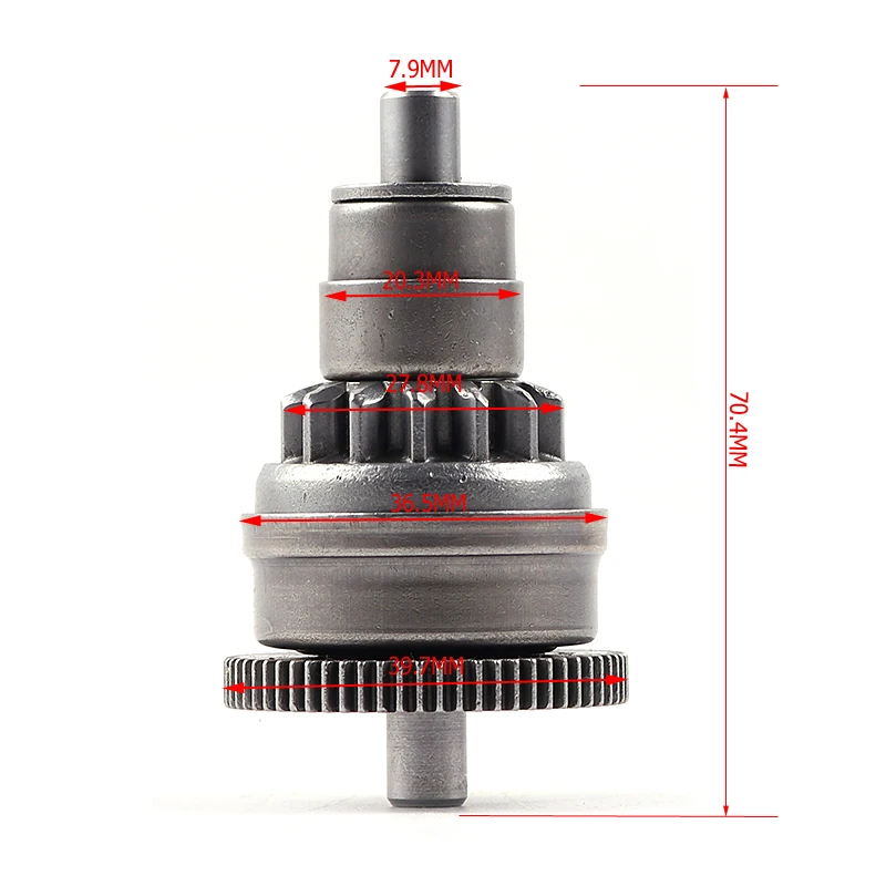 For GY6 50cc 139QMB 139QMA Scooter Moped STARTER GEAR CLUTCH GEAR GY6 50cc Starter Clutch Assembly - Image 3