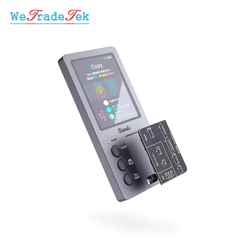 Pаспродажа Qianli iCopy Plus ЖК экран оригинальный цвет ремонт программист для iPhone XR XSMAX XS 8P 8 7P 7 Вибрация сенсорный Ремонт батареи