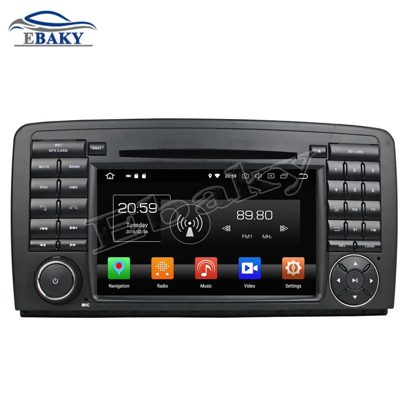 Best 2din 7inch 4GB RAM 32/64GB ROM Octa Core Android 9.0 Car DVD Radio for Benz R-Class W251/W280/W300/W320/W350/W500(2006-2014) 0