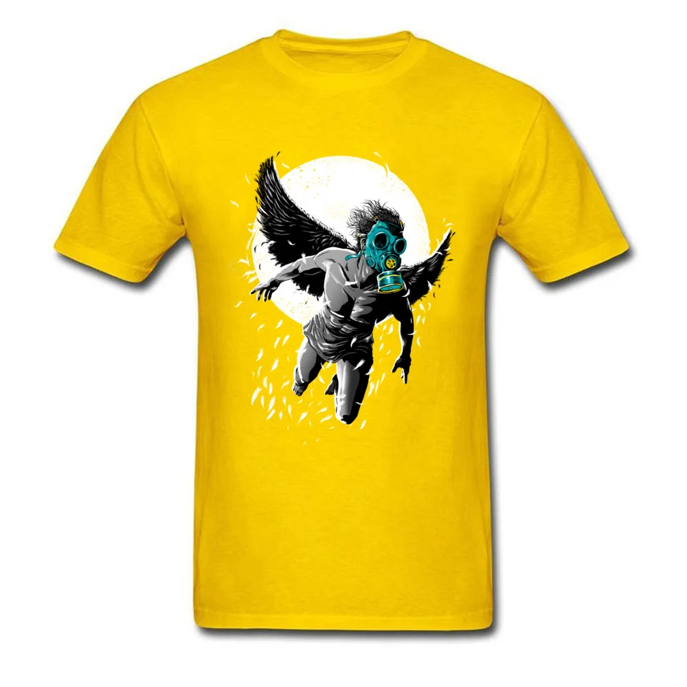 Mens 2018 Fashion Fitness Tight Tops & Tees Crew Neck Summer Fall Cotton Top T-shirts Casual Short Sleeve icarus fall Tees icarus fall yellow