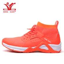 Летние XIANG GUAN женские кроссовки для бега спортивные легкие сетчатые дышащие кроссовки уличные 3 цвета