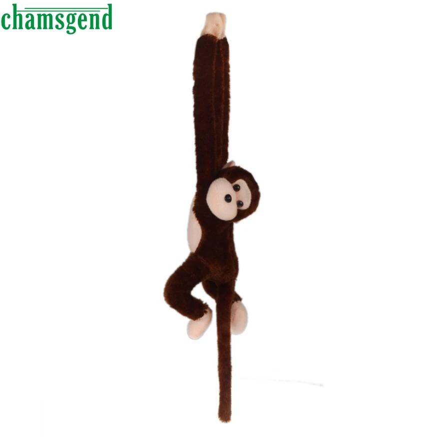 singe peluche long bras