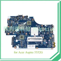 NOKOTION MBWMJ02001 MBPUS02001 MBWVE02001 основная плата для acer aspire 5552G материнская плата ноутбука NEW75 LA-5911P Бесплатная cpu работает