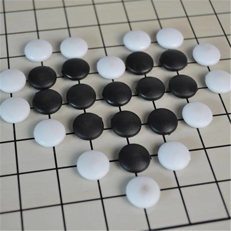 Магнитные Go Gomoku шахматы портативный игровой набор с одной выпуклой Магнитной