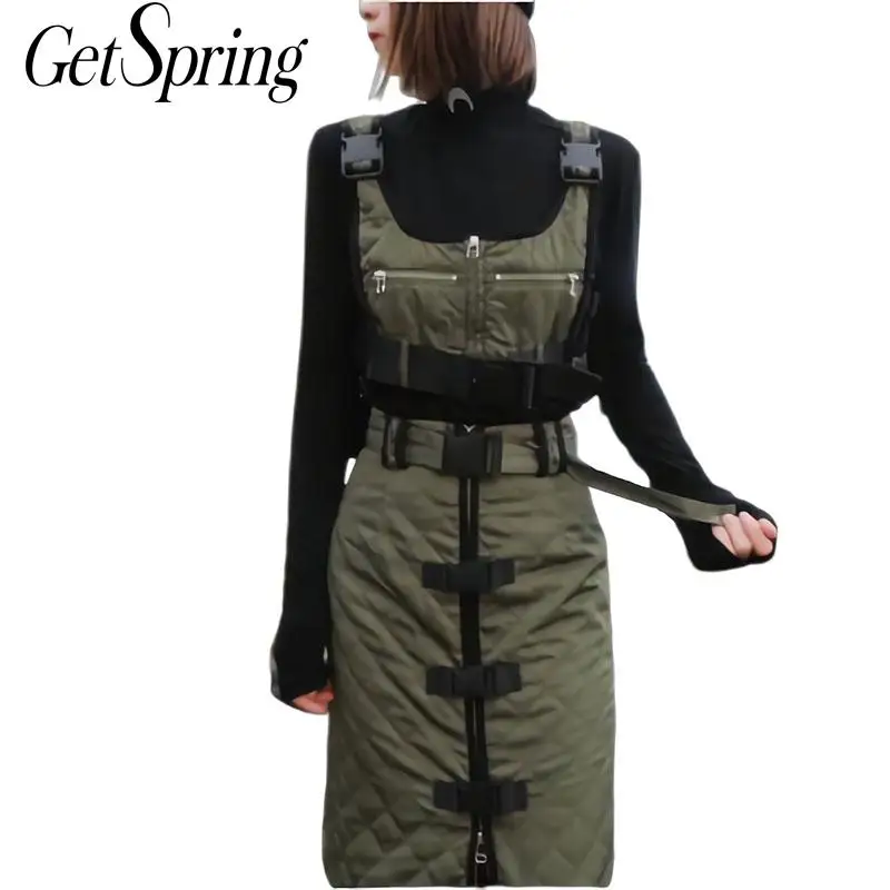 

GETSRING Women Vest Short Sleeveless Vest All Match Waistcoat Black Green Irregular Woman Tops Cotton Woman Coat Slim Thin 2018