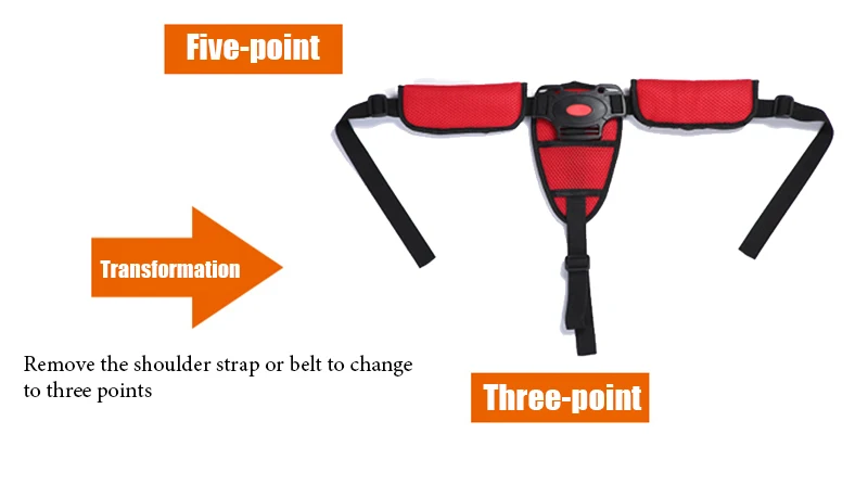 Детский ремень безопасности для младенцев, пятиточечный детский ремень безопасности для автомобиля, фиксированный ремень для детского стульчика, ремень безопасности, ремень для детской коляски, аксессуары