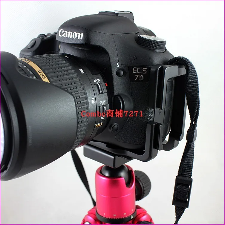 Вертикальный Quick Release L пластины/кронштейн держатель рукоятка для canon 7D 7dii 7D MarkII MKII 7D2 Arca- швейцарский РРП Совместимость