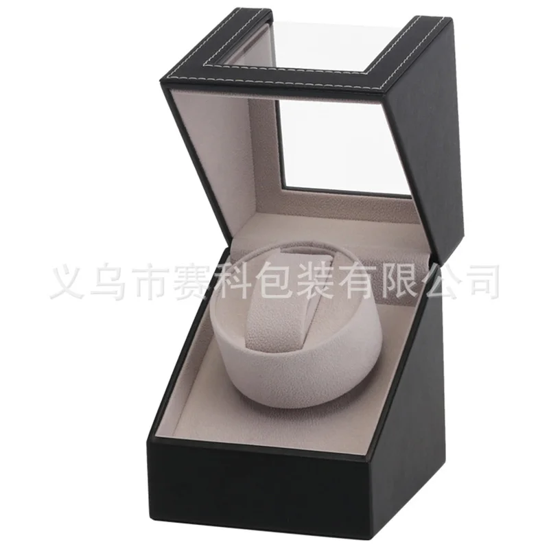 PU luxury leather mini hardcover single end only equipped with electric automatic chain meter box rotation meter