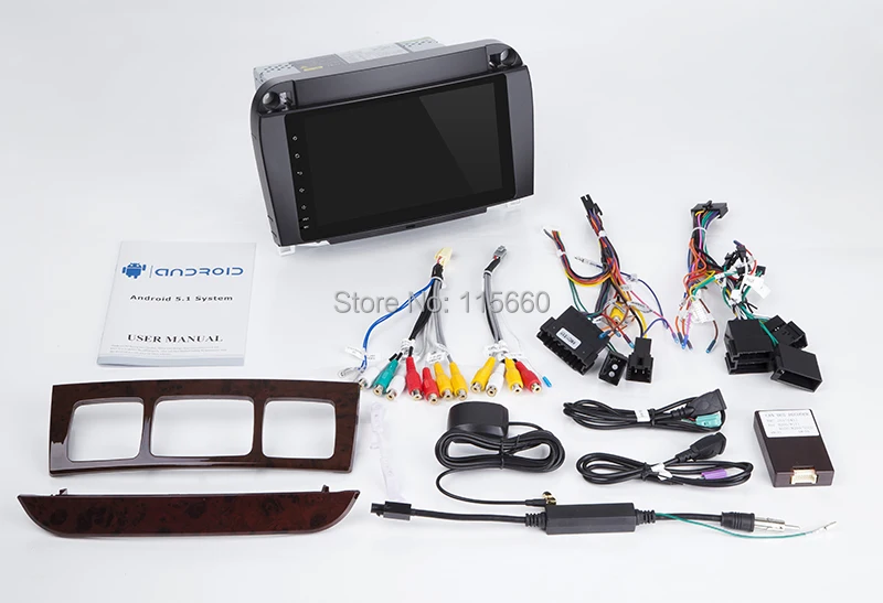 RoadRision Android 7.1.1 Car Multimedia Navigation for Mercedes Benz S CL Class W220 W215 S280 S320 S430 S500 6