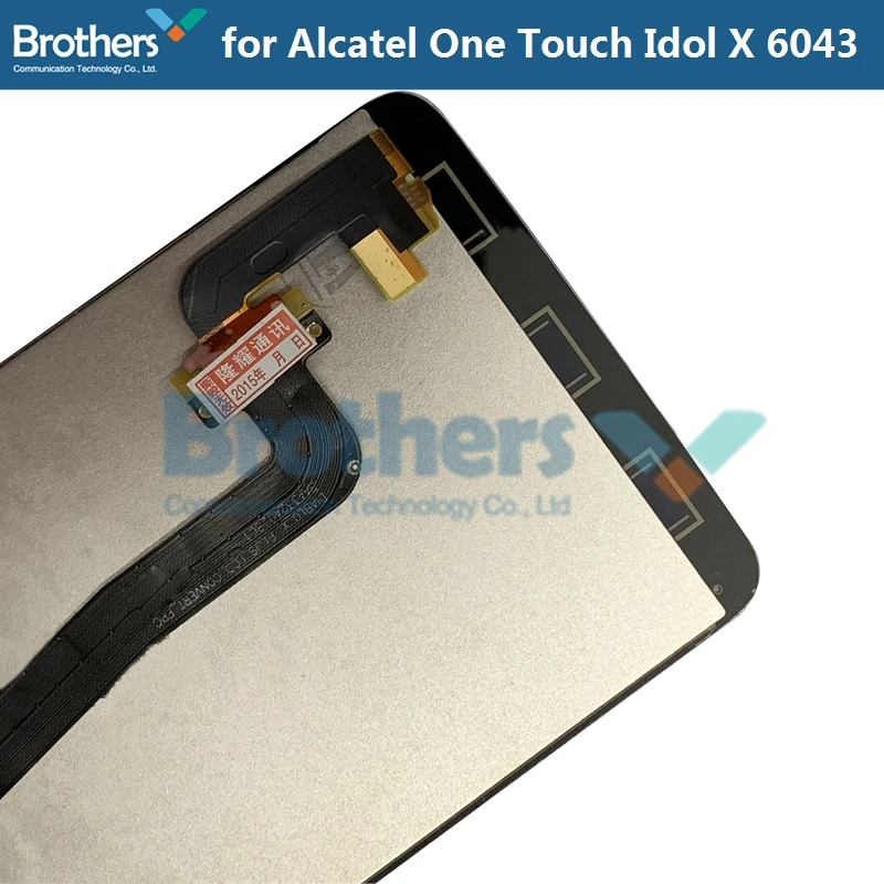 LCD Screen for Alcatel One Touch Idol X 6043 LCD Display Touch Screen Digitizer for Alcatel One Touch 6043 LCD Assembly 5'' AAA (4)