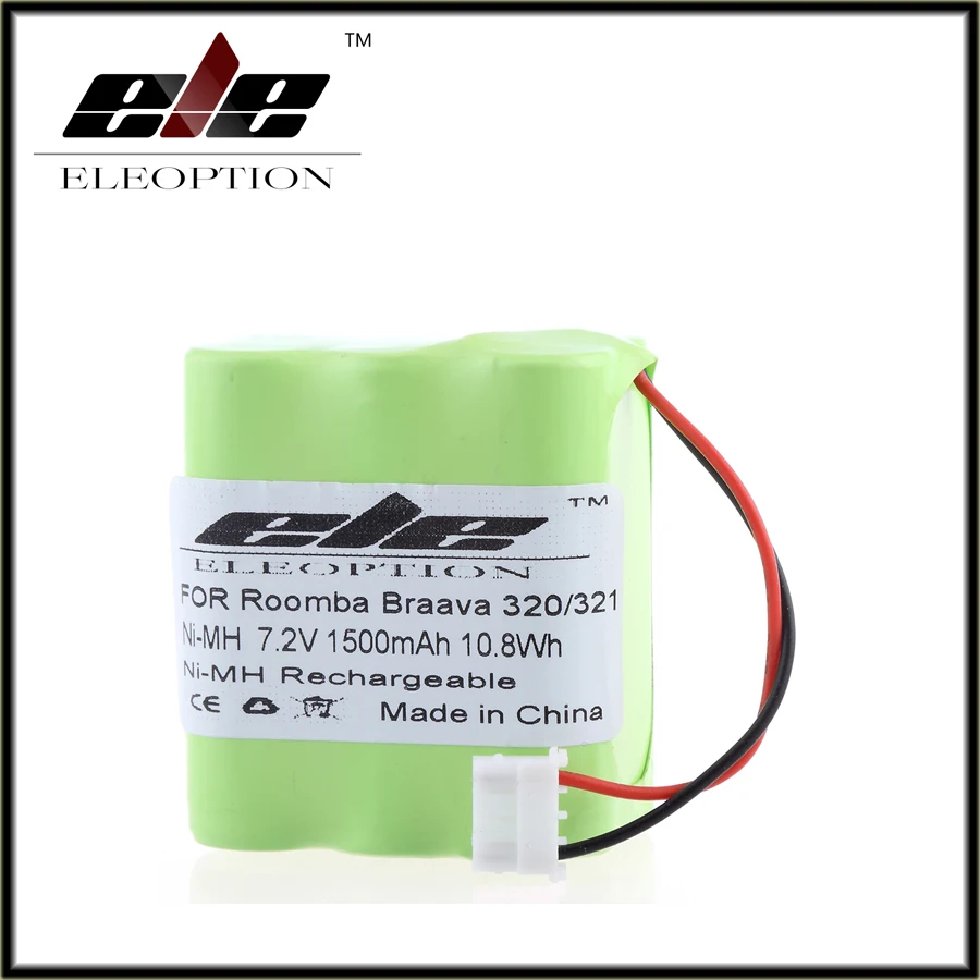 Eleoption New Rechargeable Vacuum Cleaner Battery for iRobot Braava 320 321 Mint 4200 4205 Floor Cleaner
