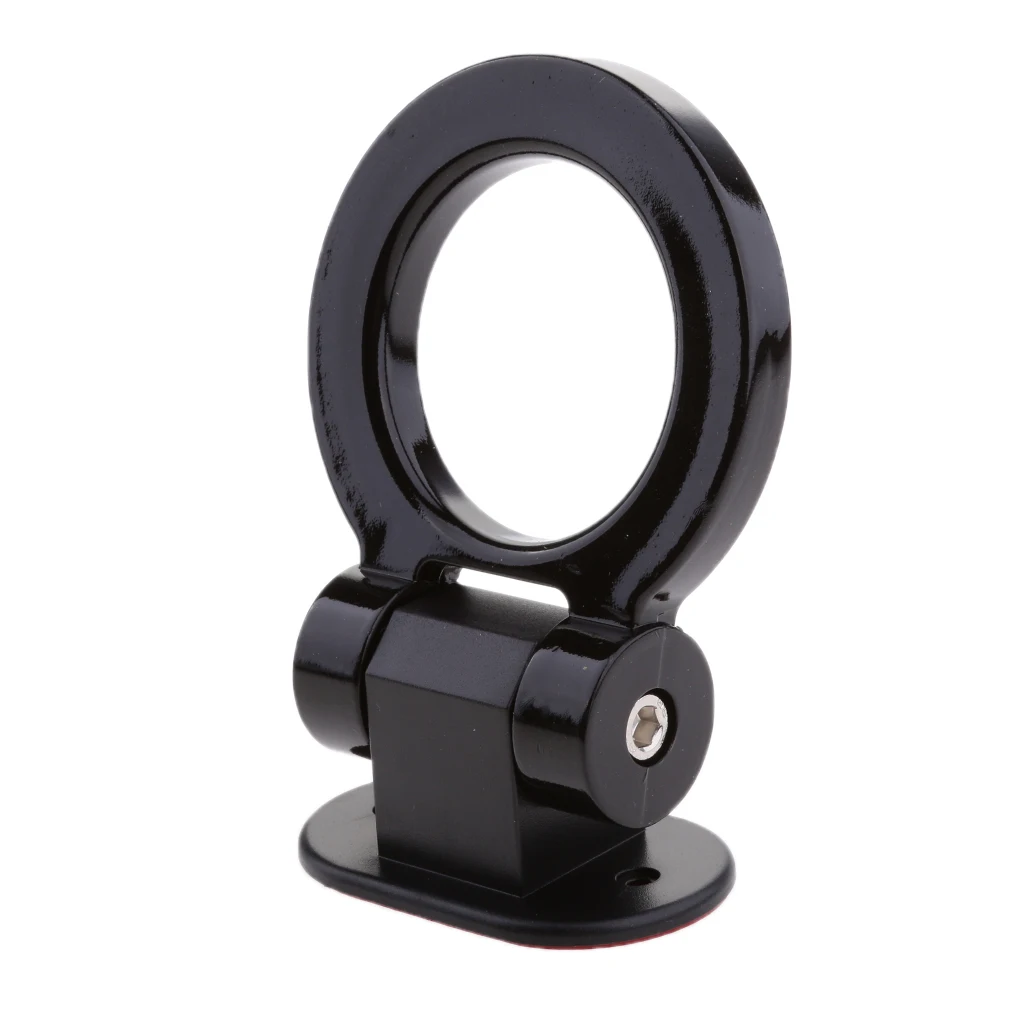 Racing Tow Hook Ring for Car SUV Front Rear Bumper Decoration ONLY ABS Plastic Apply Onto Bumper