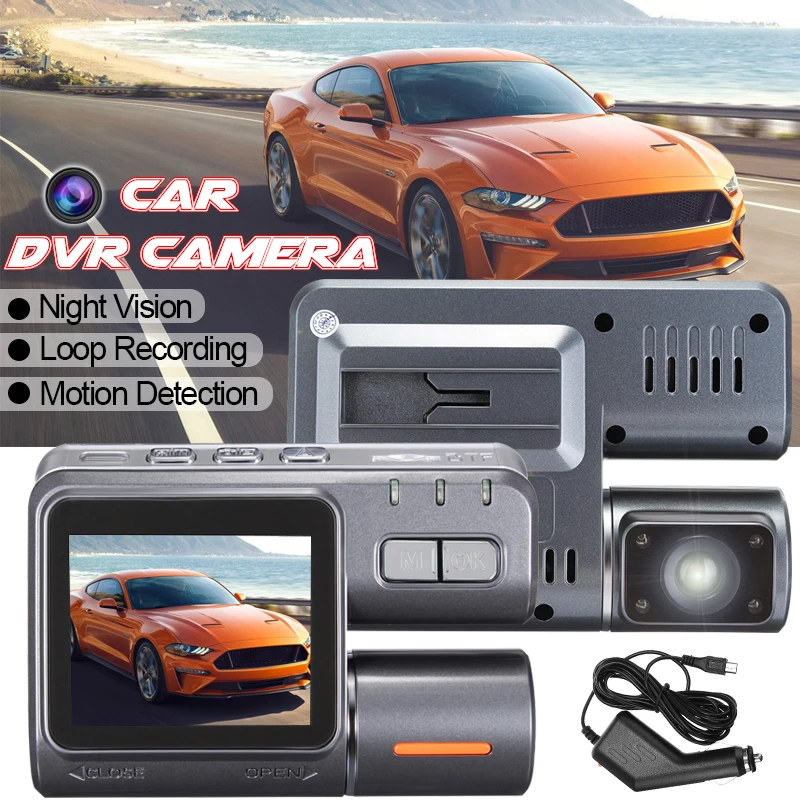 

HD 1080P 1.8 Inch 170 Degrees Car DVR Video Dash Camera Registrator With IR Night Vision DVR Video Recorder USB G-sensor