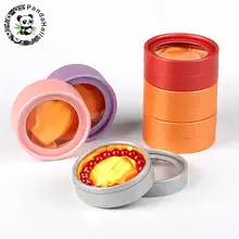 60 шт ювелирные изделия картонные коробки и упаковки браслет ожерелье Подарочные Коробки Круглый разных цветов Подарочная коробка для ювелирных изделий F80