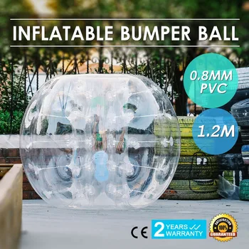 

1.2M Inflatable Bubble Bumper Zorb Ball Football Reusable Family Fun Child