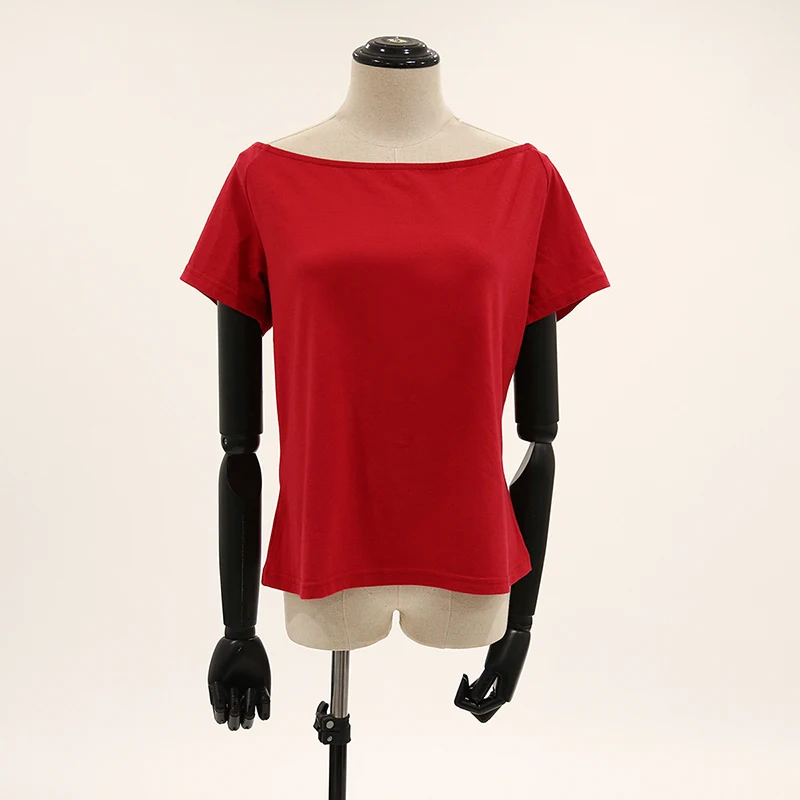 Kissmilk/Модная женская одежда больших размеров; Повседневная однотонная пикантная футболка с вырезом лодочкой и коротким рукавом; футболки большого размера
