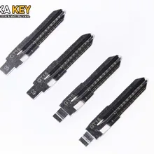 10 шт./лот GT15 Выгравированные линии ключ лезвие для Fiat Palio Ferrari масштаб стрижки зубов резка