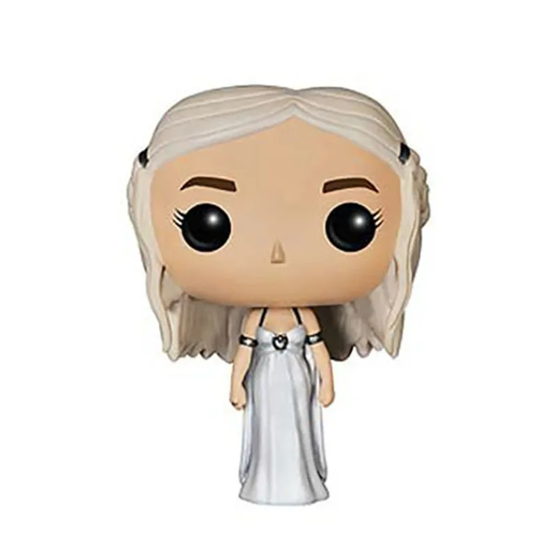 Funko pop tv: Игра престолов-Дейенерис-Ночной король-серый червь-черный дракон-Джон виниловые фигурки для детей - Цвет: without box 24