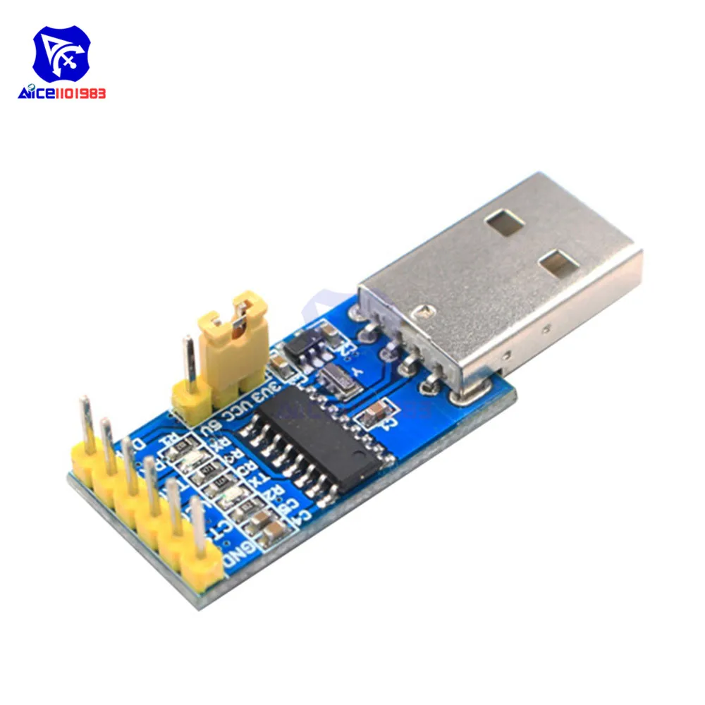 Последовательный адаптер CH340G USB для TTL 3 В/5 В загрузчик Arduino Pro Mini|Интегральные