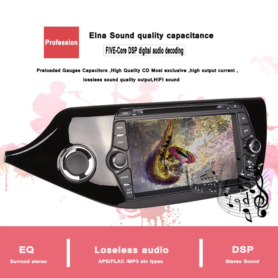 Top Pro Full Hd Octa core Android 9.0 For Kia CEED 2013 2014 2015 Car DVD Player GPS Navi Radio WIFI 4G Bluetooth Navigation 2 din 7