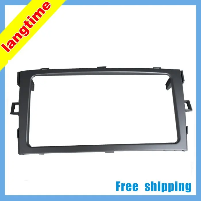 Car refitting DVD frame,DVD panel,Dash Kit,Fascia,Radio Frame,Audio frame for 2011 Toyota Verso,2Din free shipping car refitting dvd frame dvd panel dash kit fascia radio frame audio frame for 2012 kia k3 2din chinese ca1016