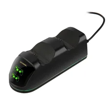 Двойная зарядная док-станция Подставка держатель двойной обработчик Зарядное устройство для sony PS4 тонкий PS4 Pro Игровые приставки 4 геймпад