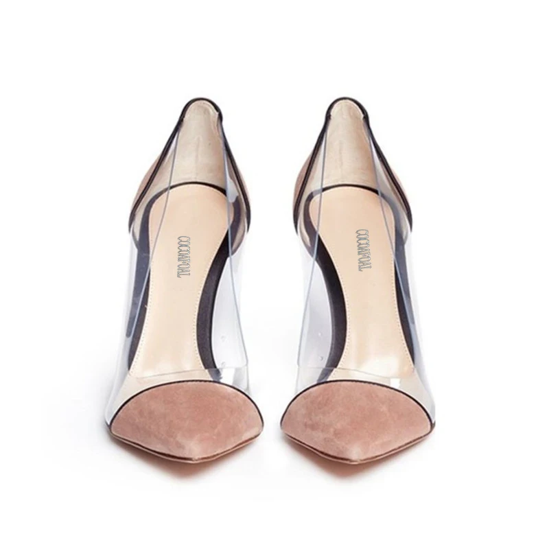 Туфли лодочки женские прозрачные на высоком каблуке 33 43|wedding pumps|sexy pumpshigh heel shoes |